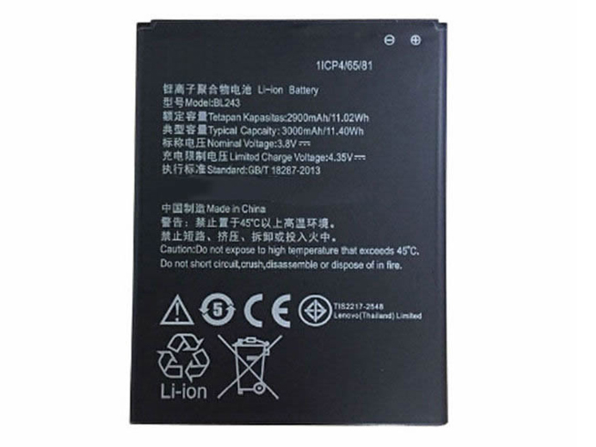 Batería para A6000/lenovo-BL243